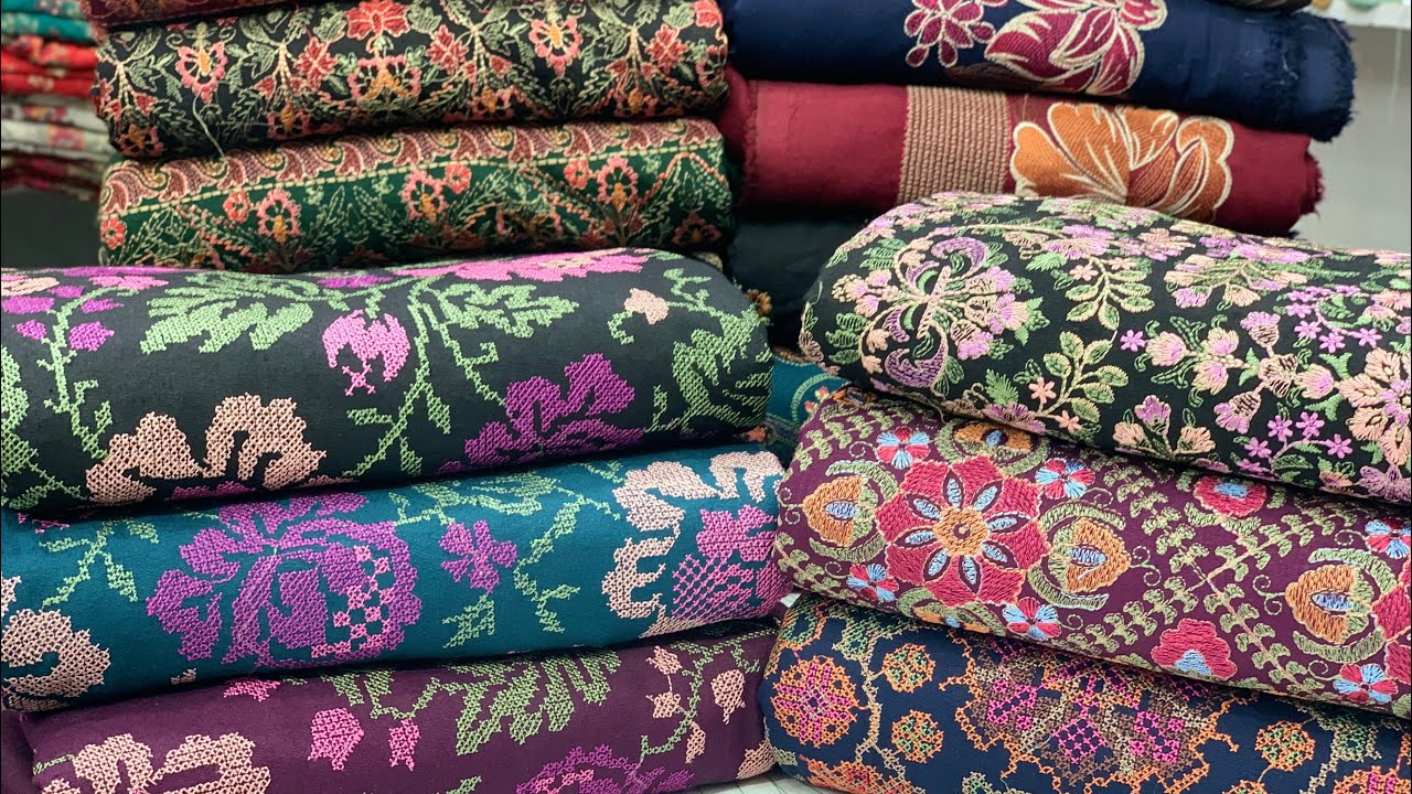 	Luxury Karandi 3PC Fully Embroidered Suits with Karandi Shawls | Winter Collection