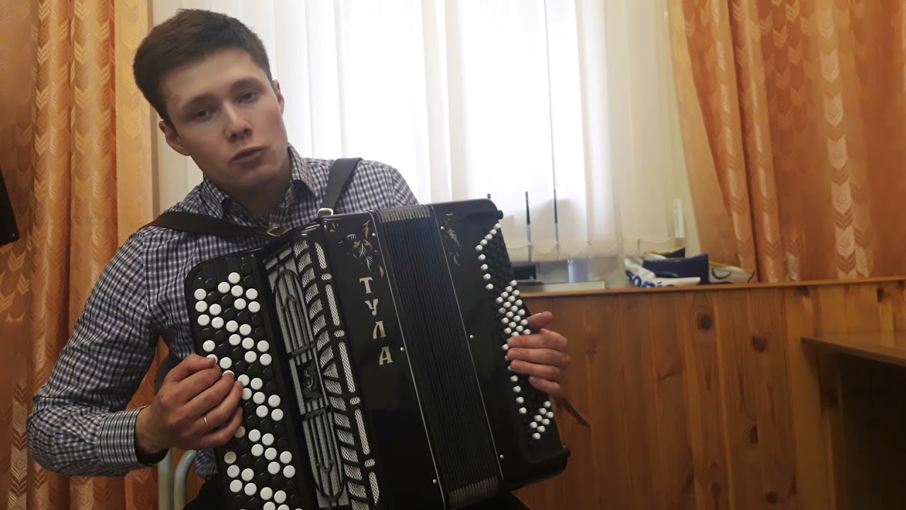 Обучение игре на баяне. Урок десятый. Попевка сорока.