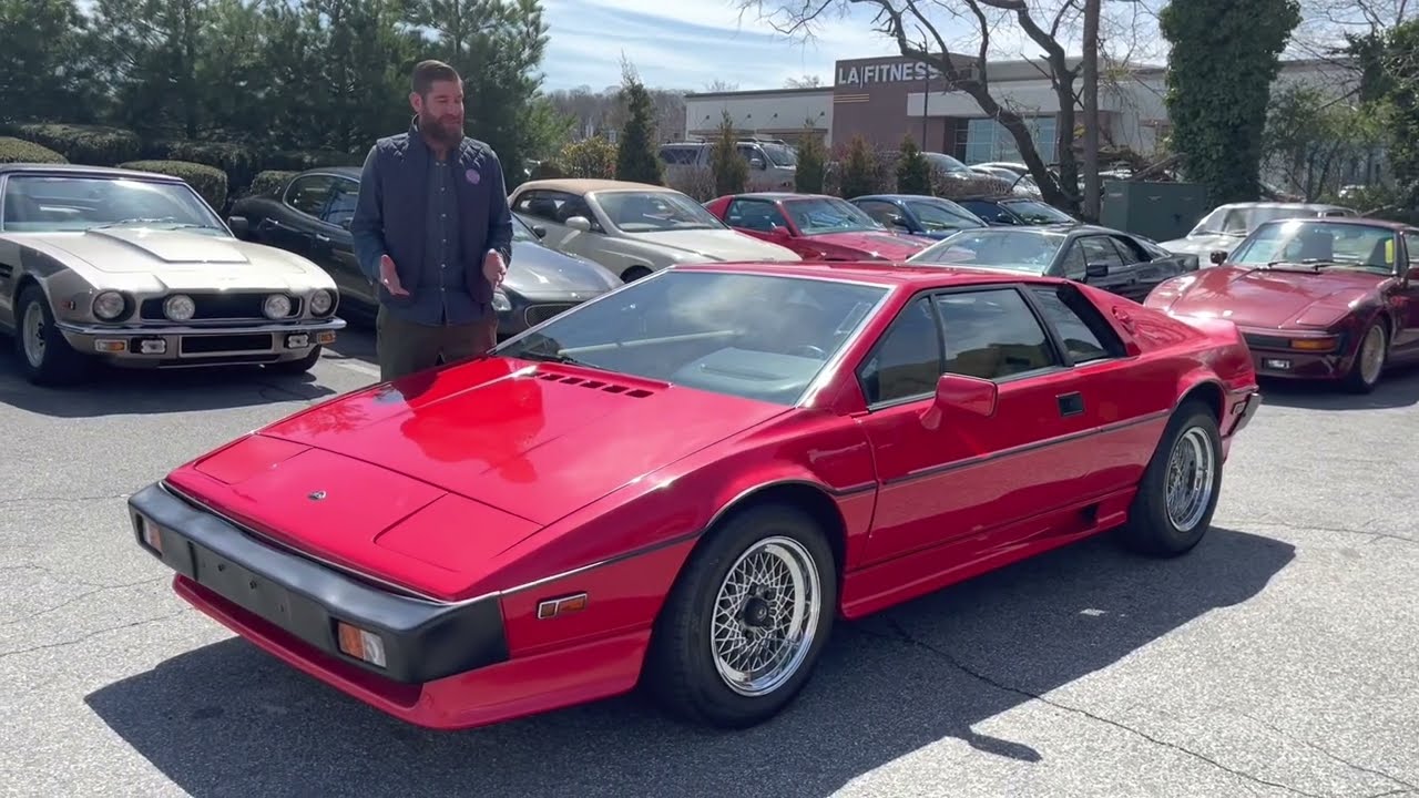 1987 Lotus Esprit Turbo - Road Test - Passenger POV