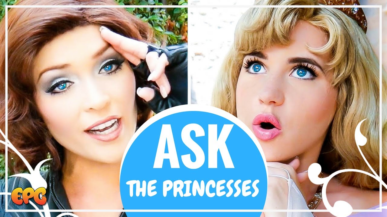 Princess Aurora Color Changing Dress At Disneyland | Ask The Disneyland Princesses