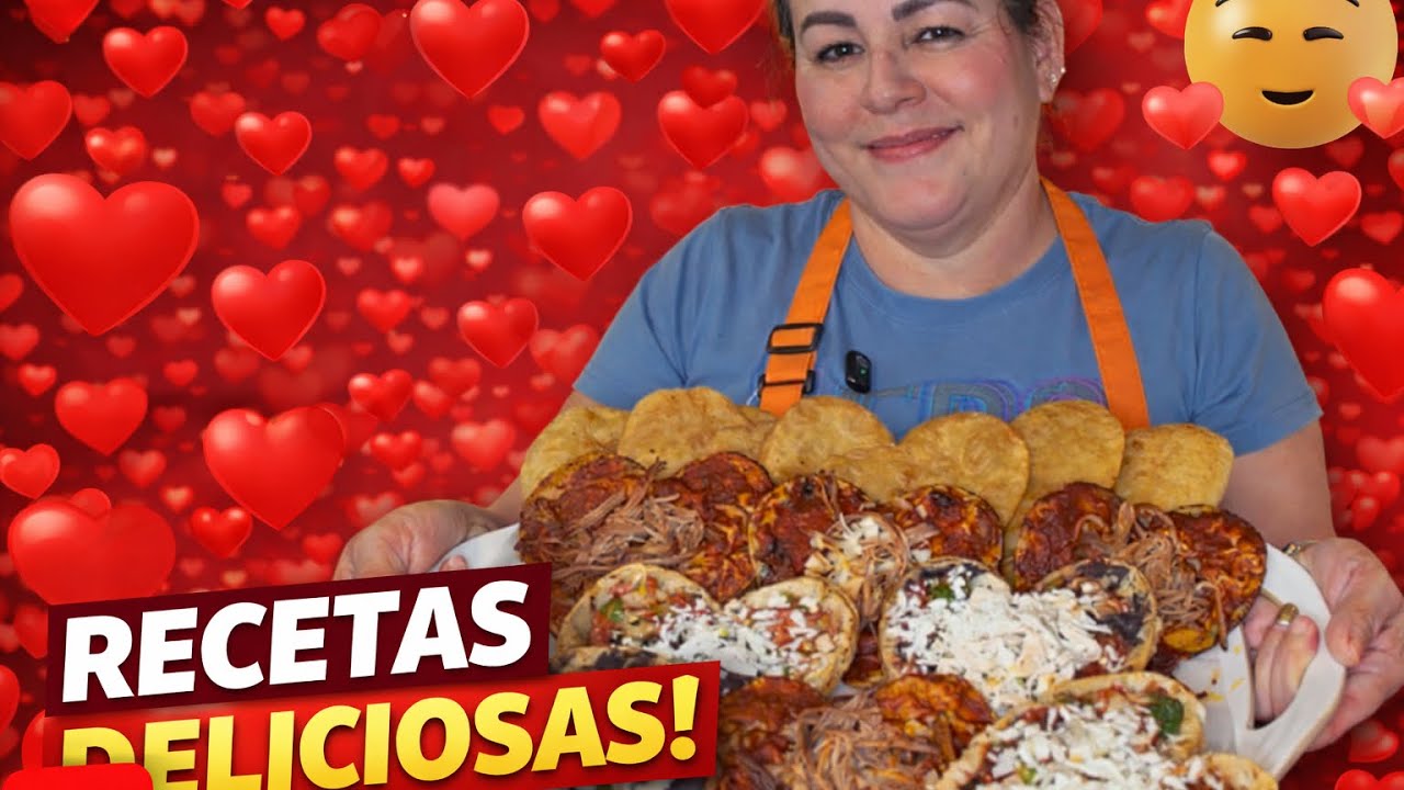 “Antojitos en forma de corazón ❤️ | Especial Día del Amor y la Amistad 💕”