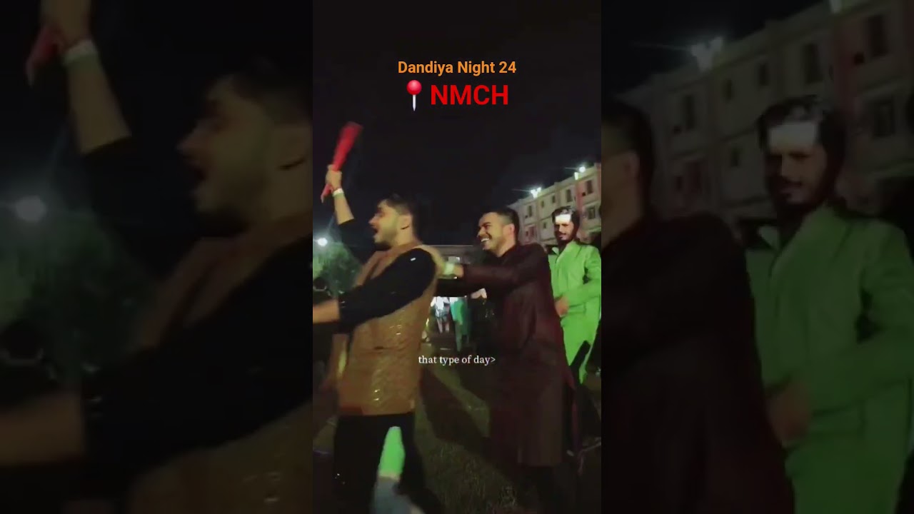 Dandiya Night 🌙 in Narayan Medical College Sasaram #dandiya #nmch #shorts