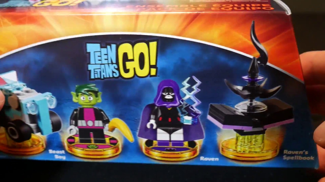 Teen Titans Go Team Pack Lego Dimensions Unboxing & Building