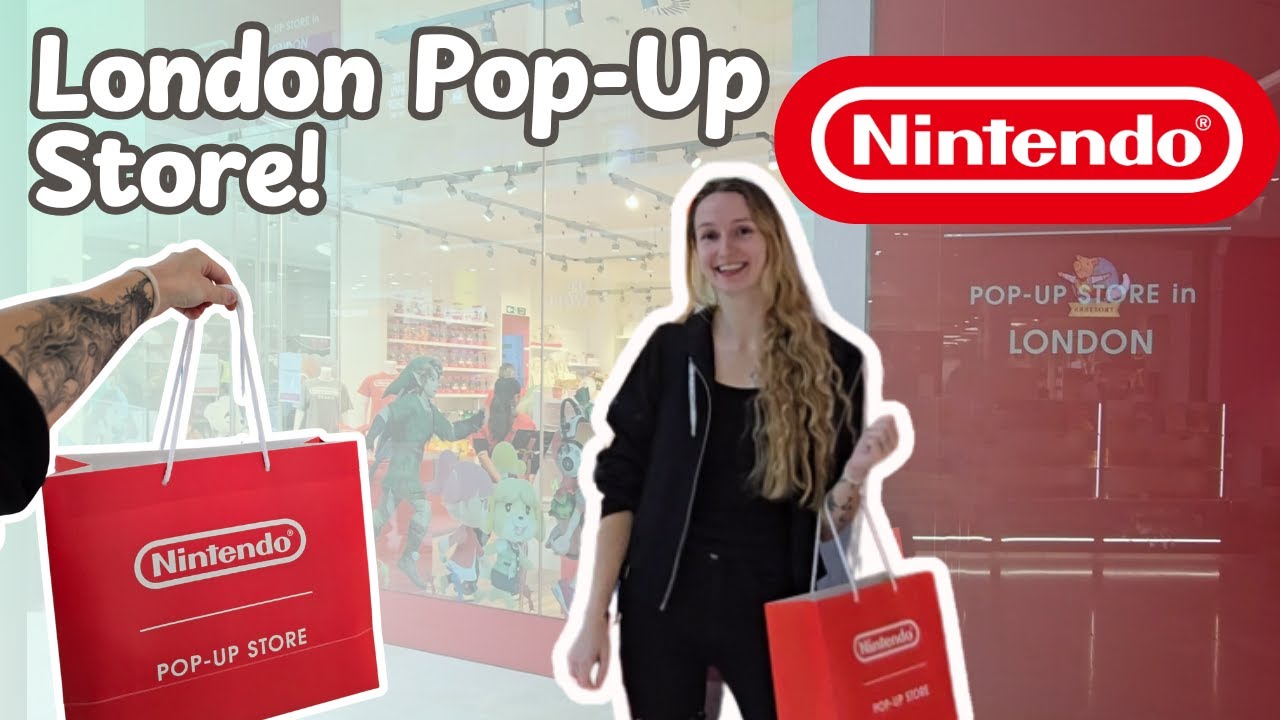 Что находится внутри ПЕРВОГО в Лондоне магазина Nintendo!