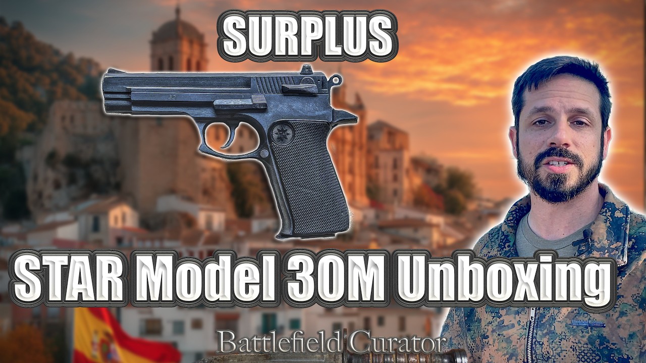 Распаковка модели STAR 30M от Centerfire Systems - отличное состояние, маркировка Guardia Civil!