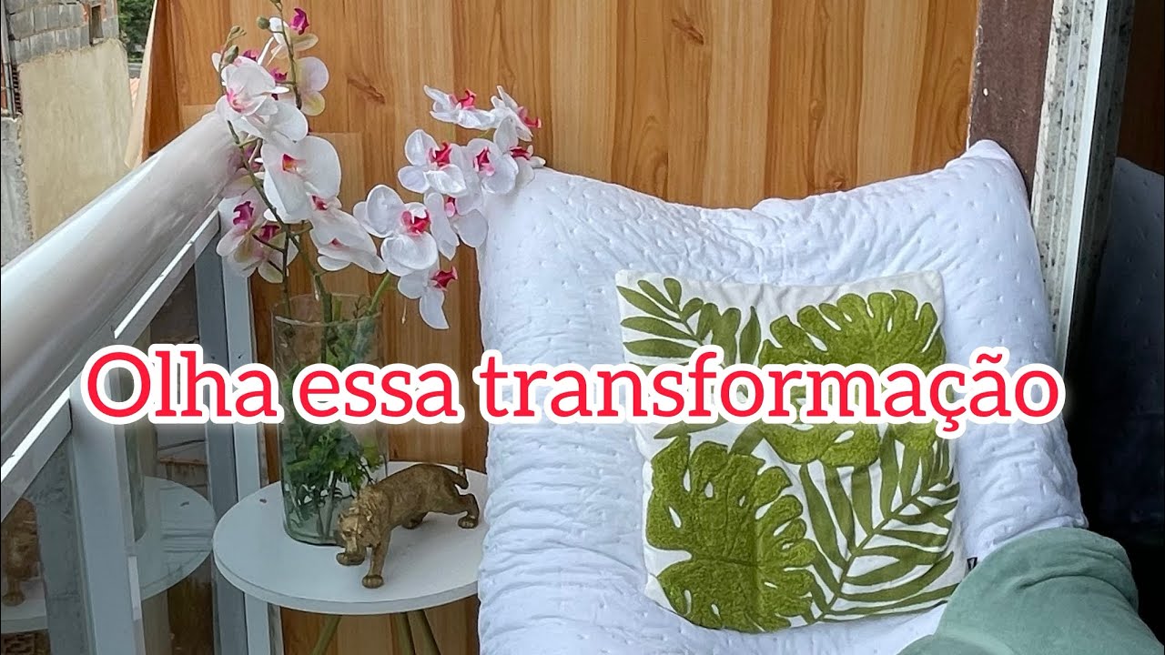 	•	VARANDA TRANSFORMADA 😍