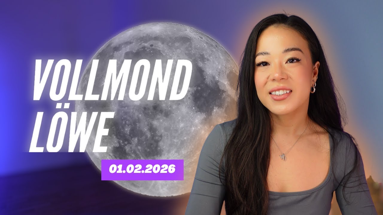 Aus dem Herzen handeln - Vollmond in Löwe 2026