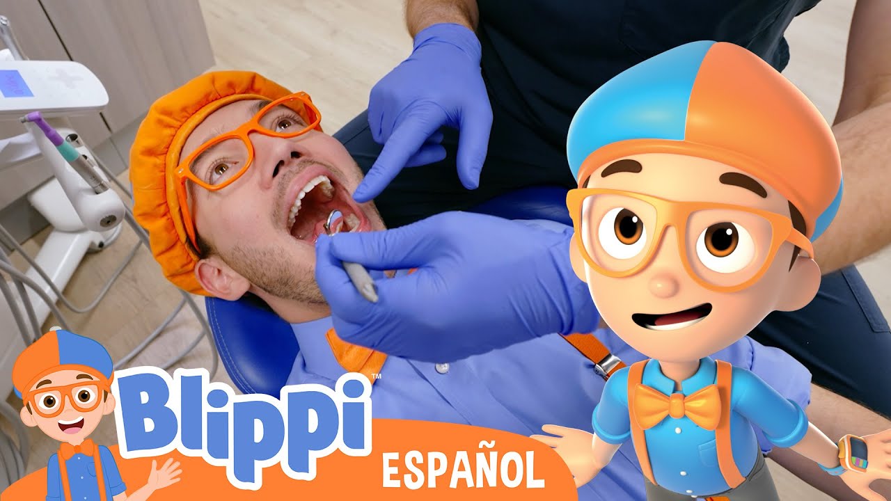 Blippi aprende a cuidar sus dientes 🪥🦷 | Blippi Espa&ntilde;ol + Blippi Wonders🧡💙