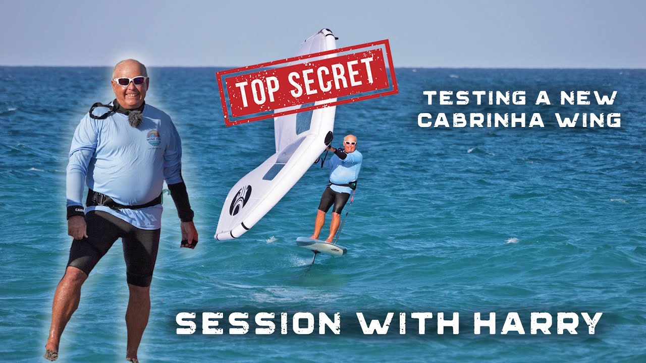 Wing Foil Session with Harry | 65 years old
