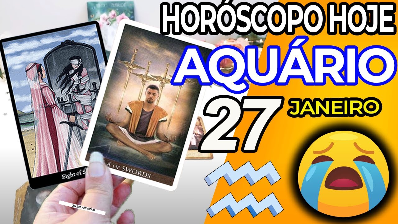 😭VOCÊ VAI CHORAR COM ISSO😭 Aquário ♒ 27 Janeiro 2026 | Horoscopo do dia de hoje ♒ Tarot Aquário