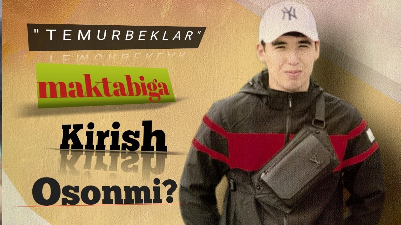 Temurbeklar maktabiga kirish imtihonlari.
