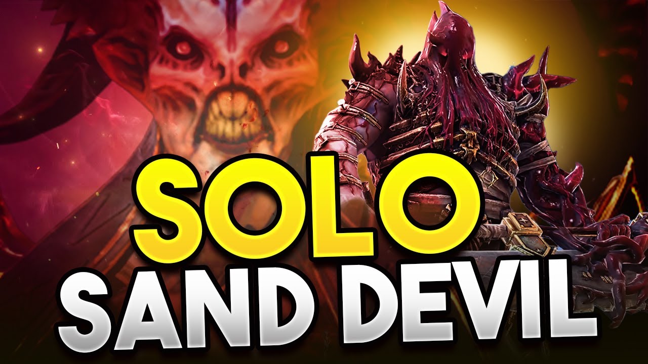 EMBRYS CAN SOLO SAND DEVIL!!! | Raid: Shadow Legends