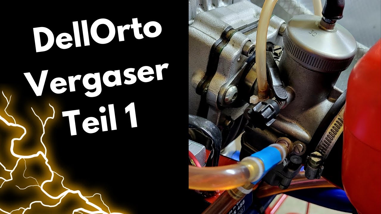 Vergaser DellOrto VHSH 30 CS Auseinanderbau, Funktion, Wirkungsweise. Schaltkart #Teil 1