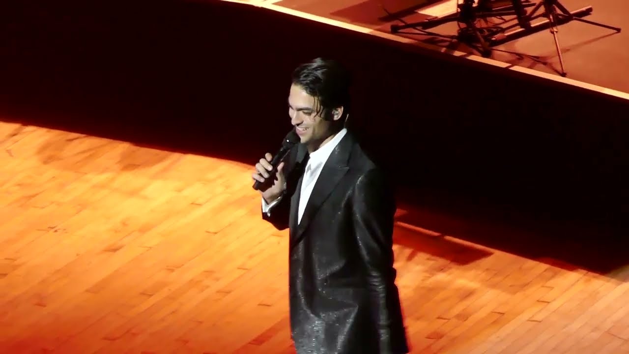 Matteo Bocelli A Night With Matteo Concert Quando Quando Quando Orpheum Theatre LA CA Dec 21, 2024