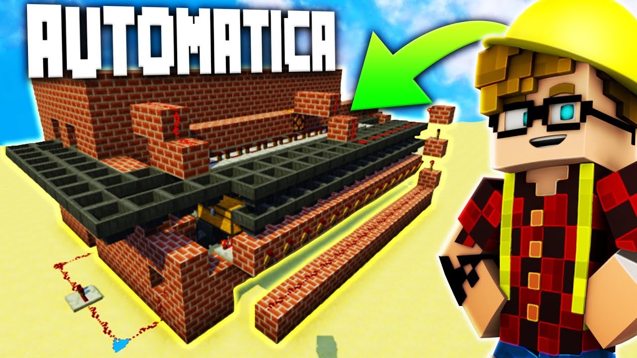 COSTRUISCO LA FORNACE AUTOMATICA DENTRO AL VILLAGGIO!! - Minecraft #38