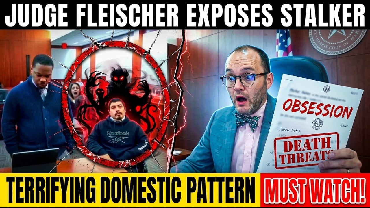 Judge Fleischer Exposes A Disturbing Stalking Pattern In Live Court Streaming