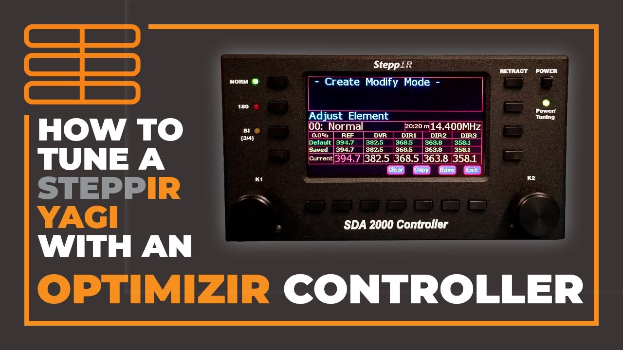 How To Tune A SteppIR Yagi Antenna With An OptimizIR Controller