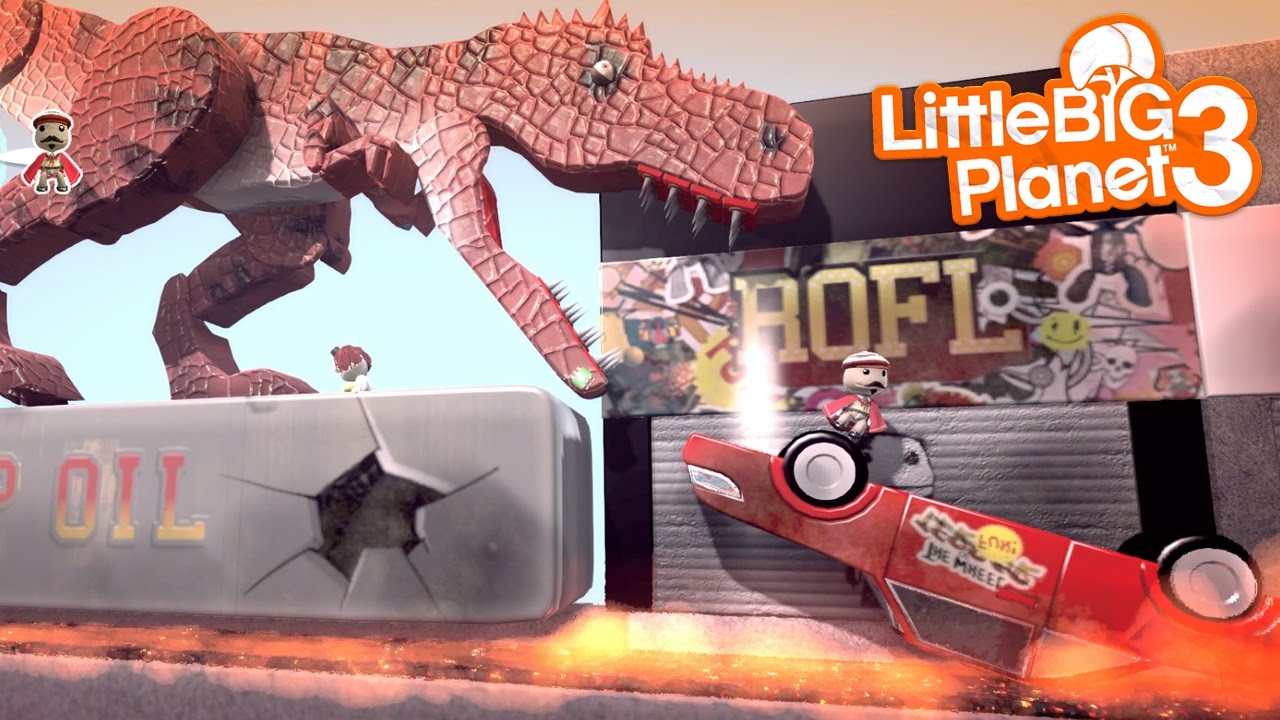 LittleBIGPlanet 3 - Город динозавров (Динозавры наносят ответный удар) - PS4