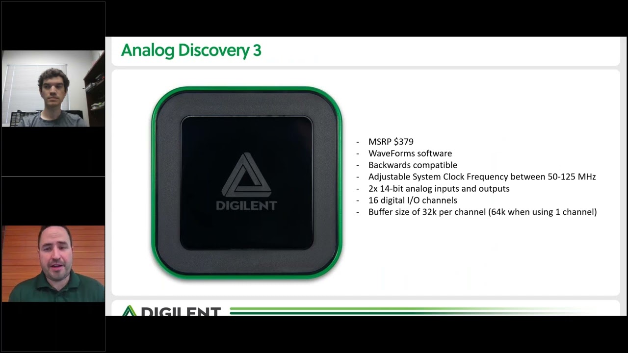 Webinar - Exploring the Features of the Analog Discovery 3