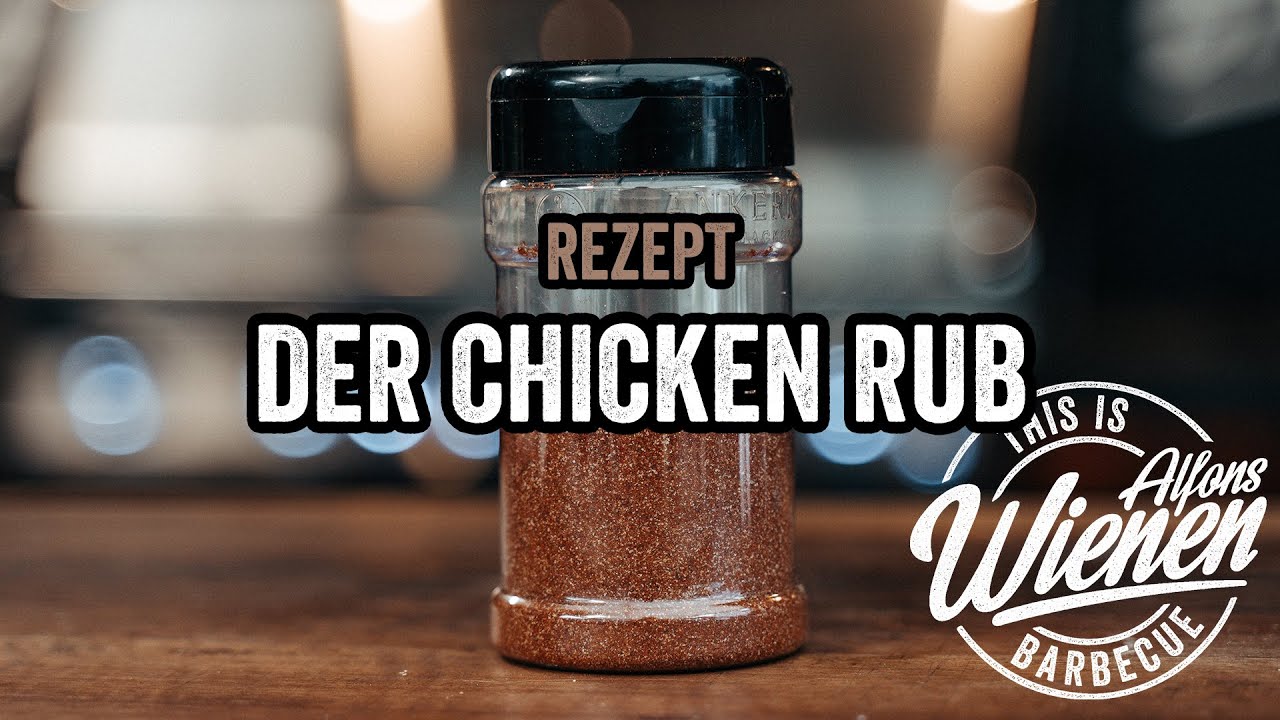 Die perfekte GEWÜRZMISCHUNG für alle Teile von deinem HÜHNCHEN. Alfons's CHICKEN RUB.