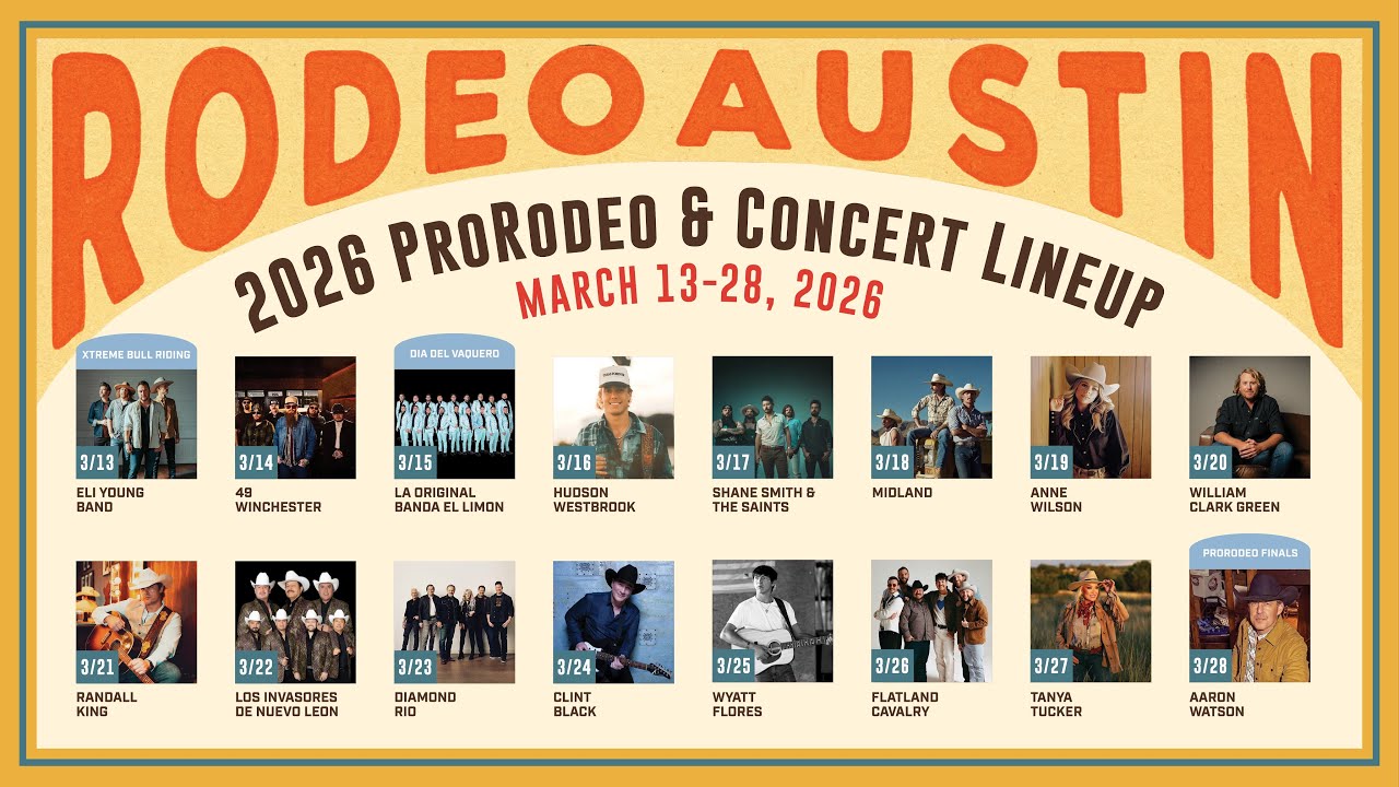 Rodeo Austin 2026 Artist Lineup