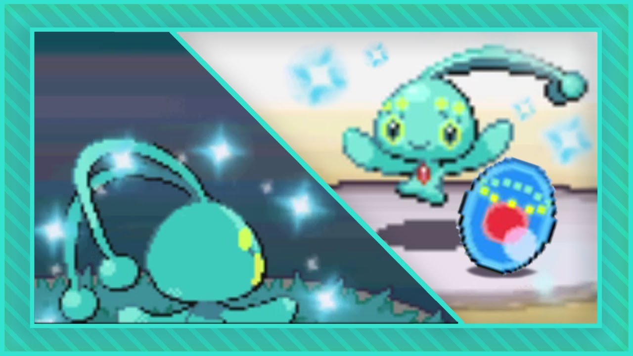 [LIVE] Shiny Manaphy after 1,395 eggs hatched in Diamond (Pokemon Ranger)