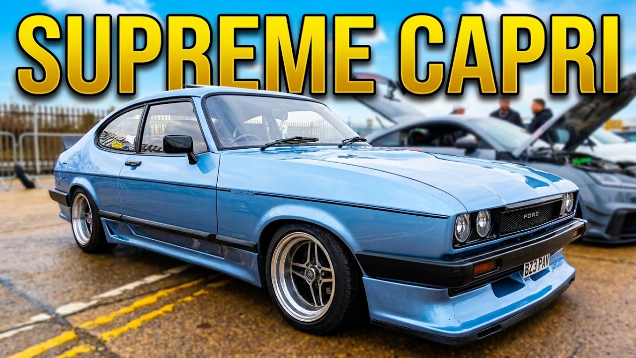 Superb Ford Capri 2.8i North Weald car meet #fordcapri #ford #classiccar #restoration #capri2.8i