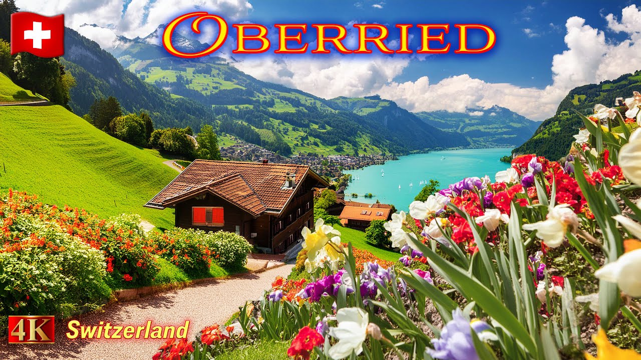 Oberried – A Scenic Harmony of Swiss Alps Mirrored in Lake Brienz (Spring 2024)
