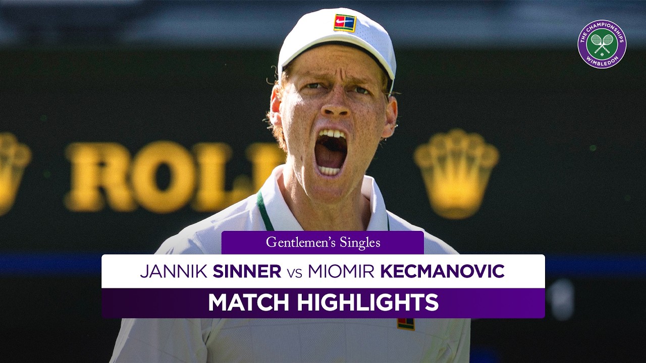 Sinner begins his defence! | Jannik Sinner vs Miomir Kecmanovic | Highlights | Wimbledon 2026
