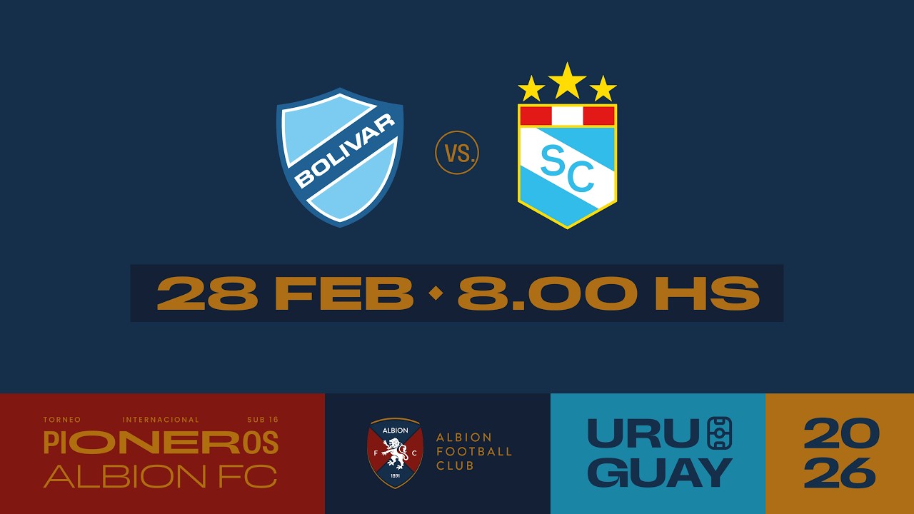 Bolivar vs. Sporting Cristal - Torneo Internacional Pioneros U16 - 2026