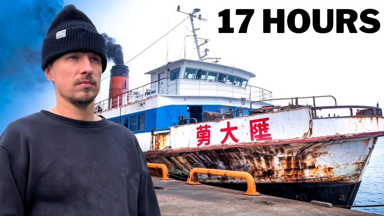 17 Hours on a Korean Sleeper Ferry 🇰🇷