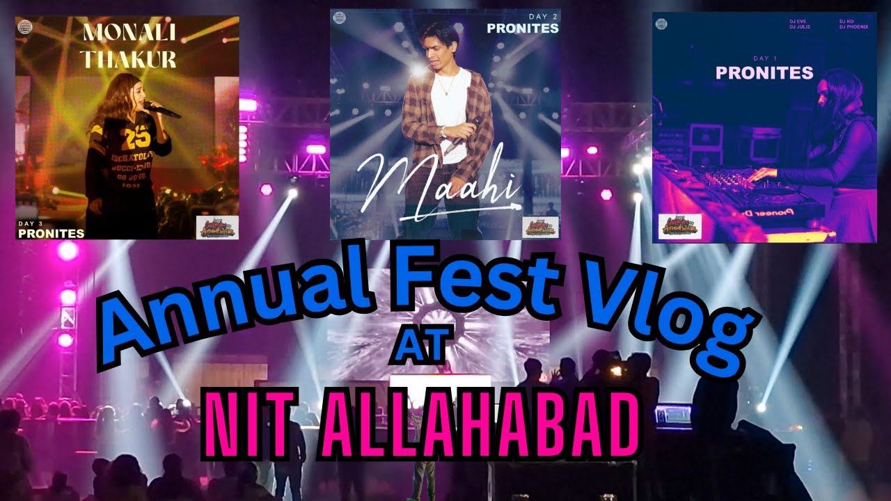NIT Allahabad Fest 2k24 🔥 | NIT Allahabad ❤️| DJ Night | NIT/IIT