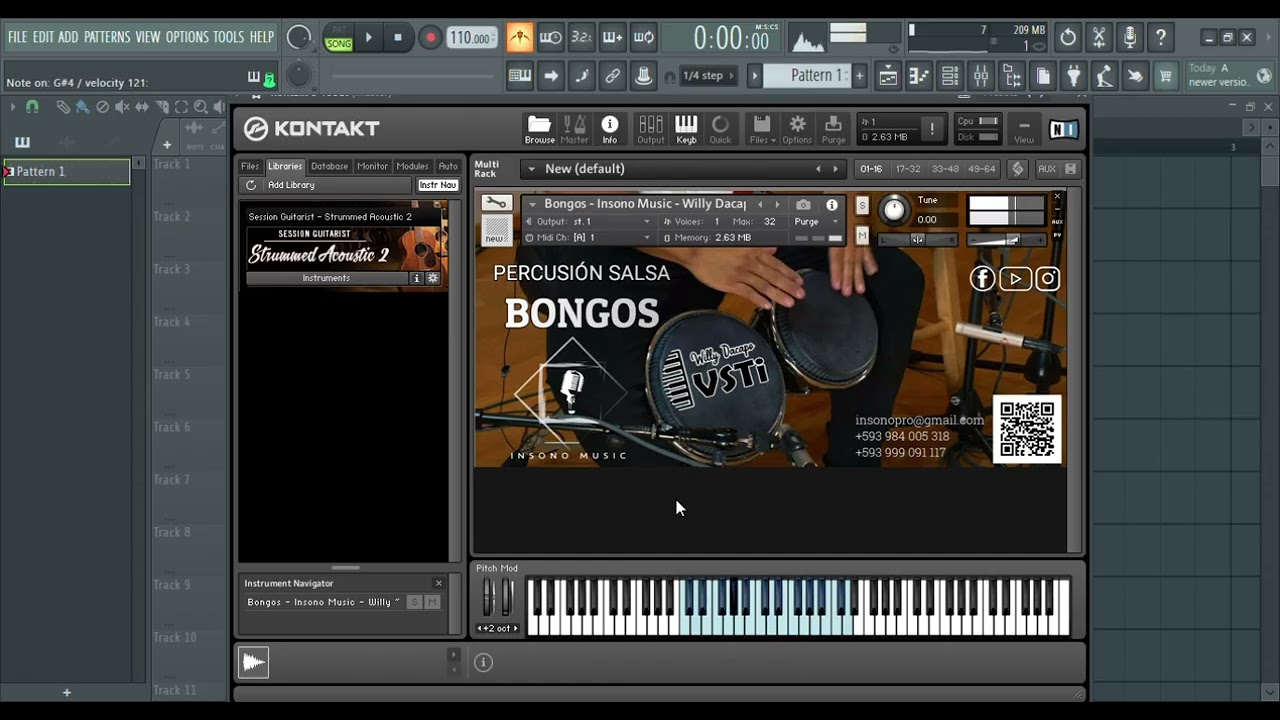 BONGOS REALISTA VST KONTAK