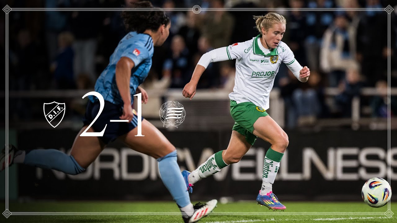 SAMMANDRAG | Djurgården 2-1 Hammarby | OBOS Damallsvenskan 2025