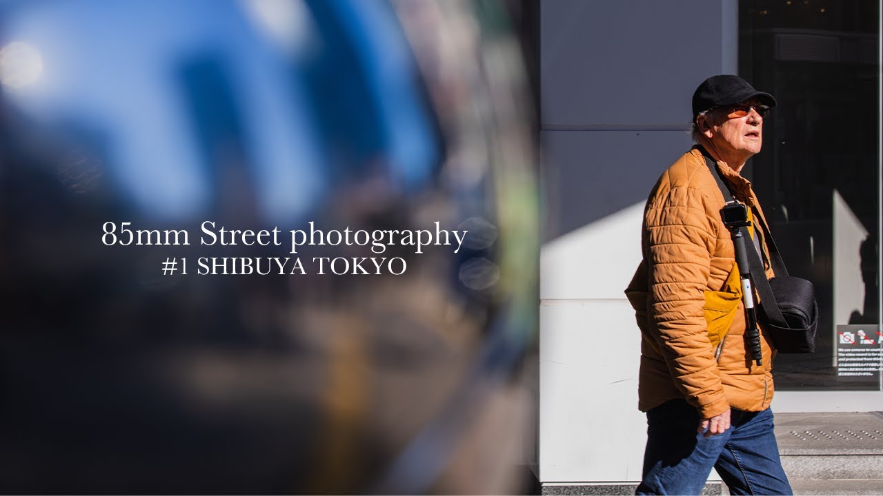 85mm street photography #1 SHIBUYA TOKYO JAPAN