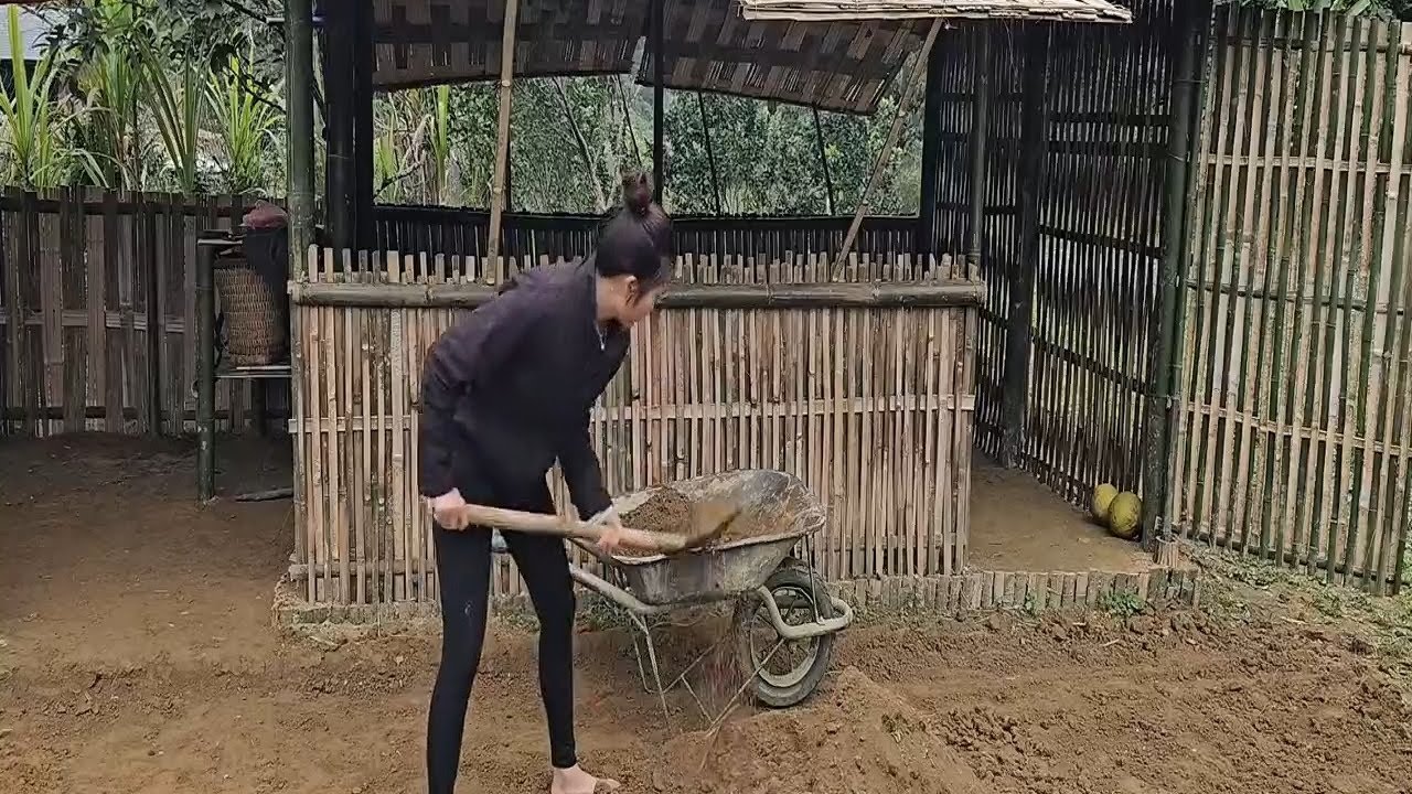 Buildinga new home in the wilderness A new life begins from scratch