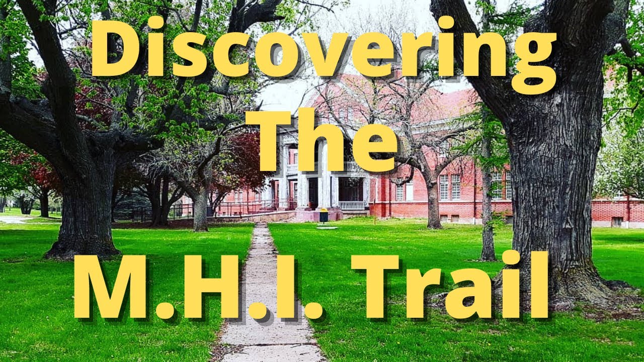 Discovering The MHI Trail - Walking the trail outside the State Mental Hospital in Cherokee, Iowa