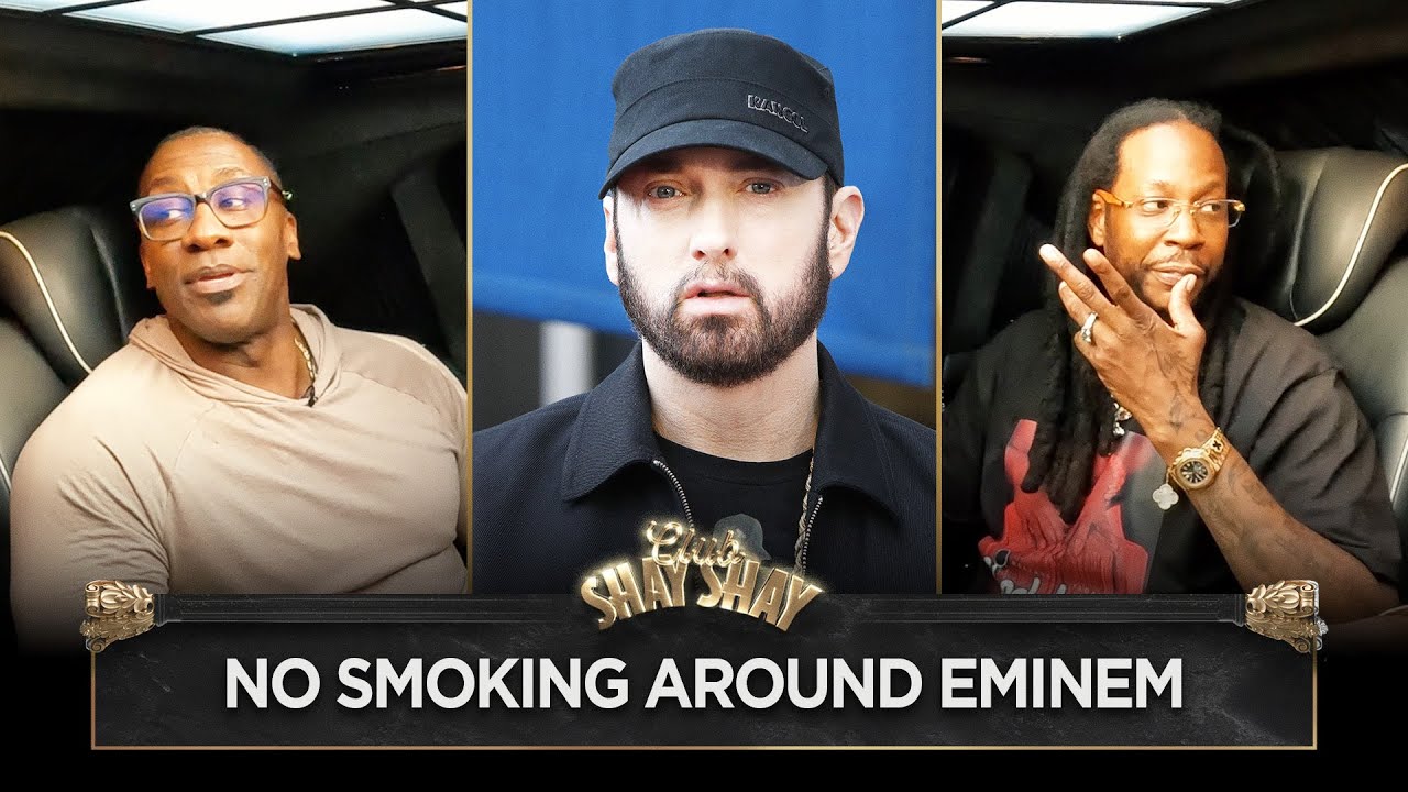 2 Chainz Couldn’t Smoke Around Eminem | CLUB SHAY SHAY