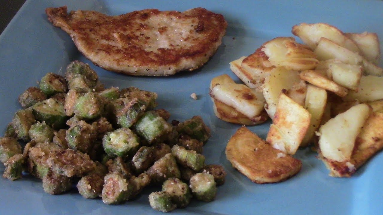 Fried Pork Chops / Blackstone Griddle