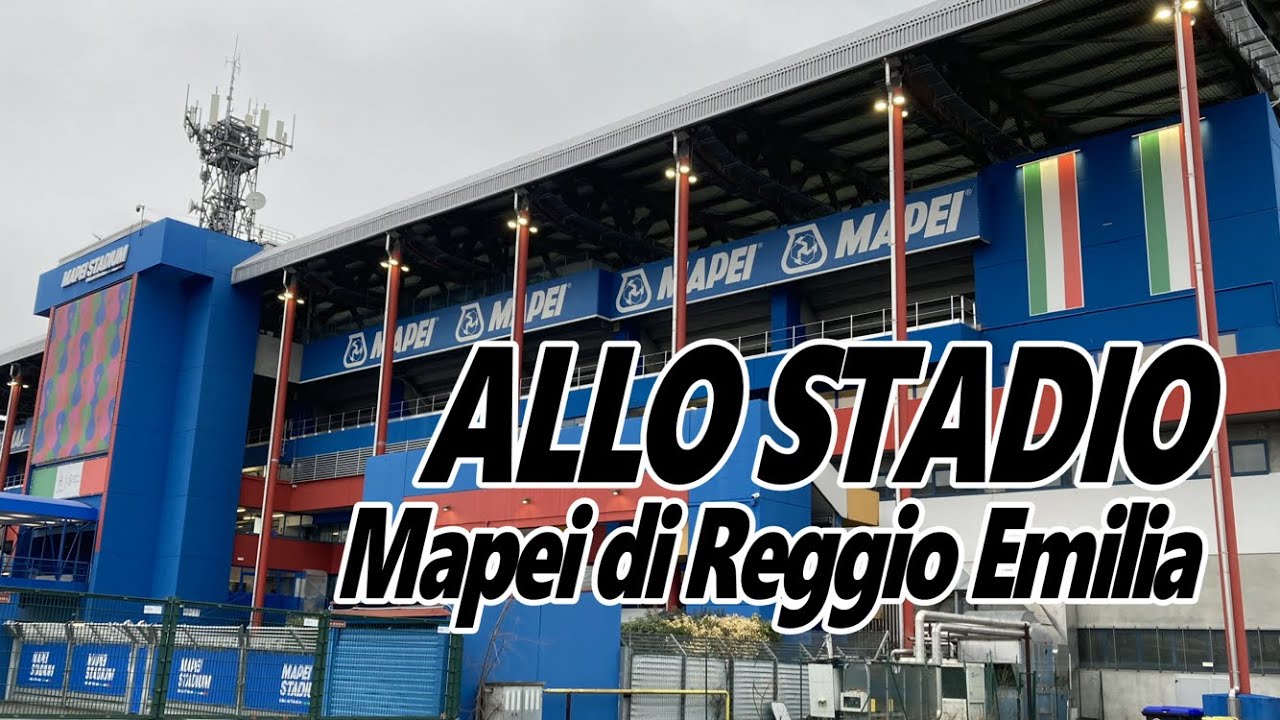 ALLO STADIO Mapei di Reggio Emilia per Sassuolo-Juve Stabia