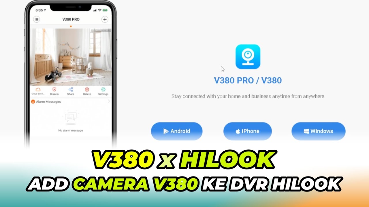 Cara Koneksi Wifi Camera V380 Ke DVR Hilook