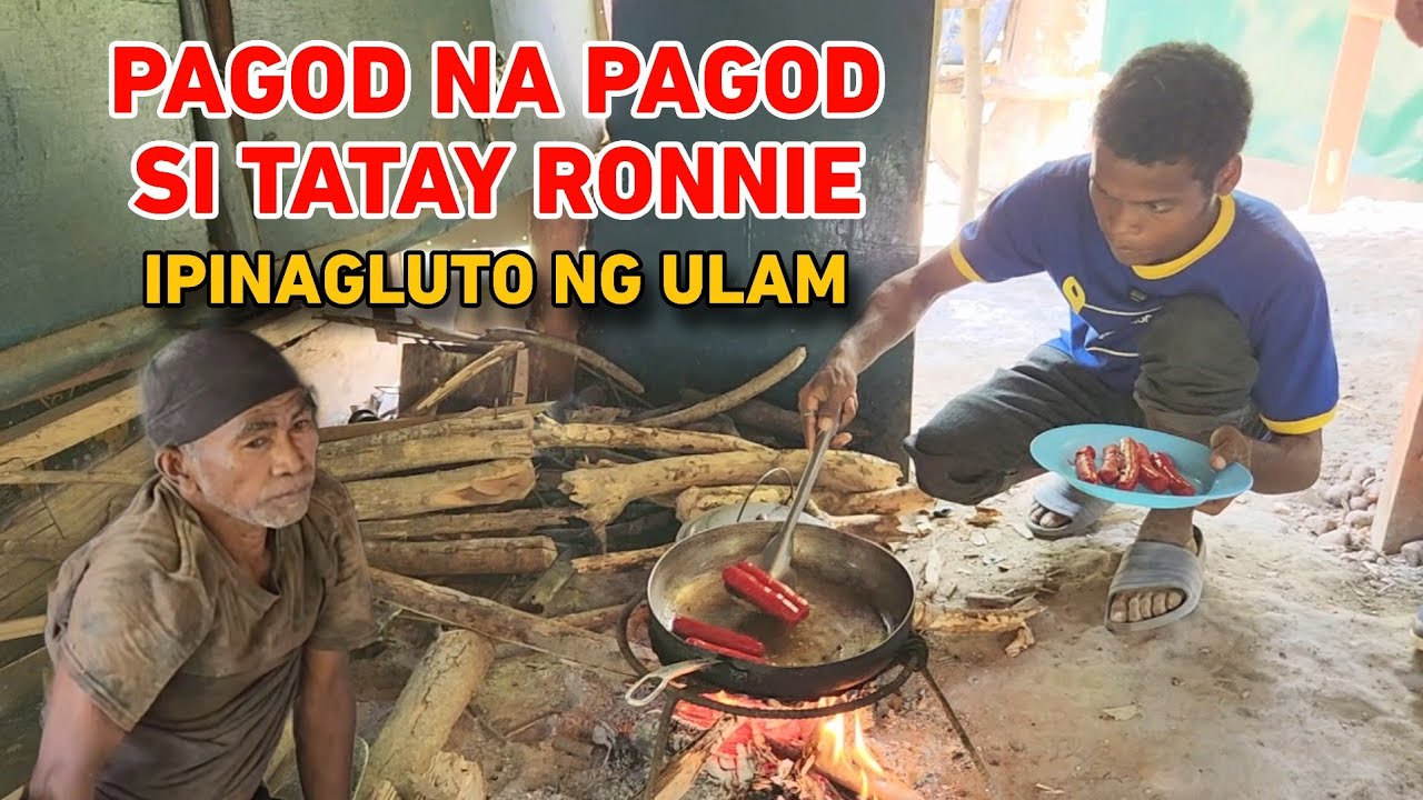 NAGLUTO KAMI NG ULAM PARA MAKAKAIN NG MAAYOS SI TATAY RONNIE