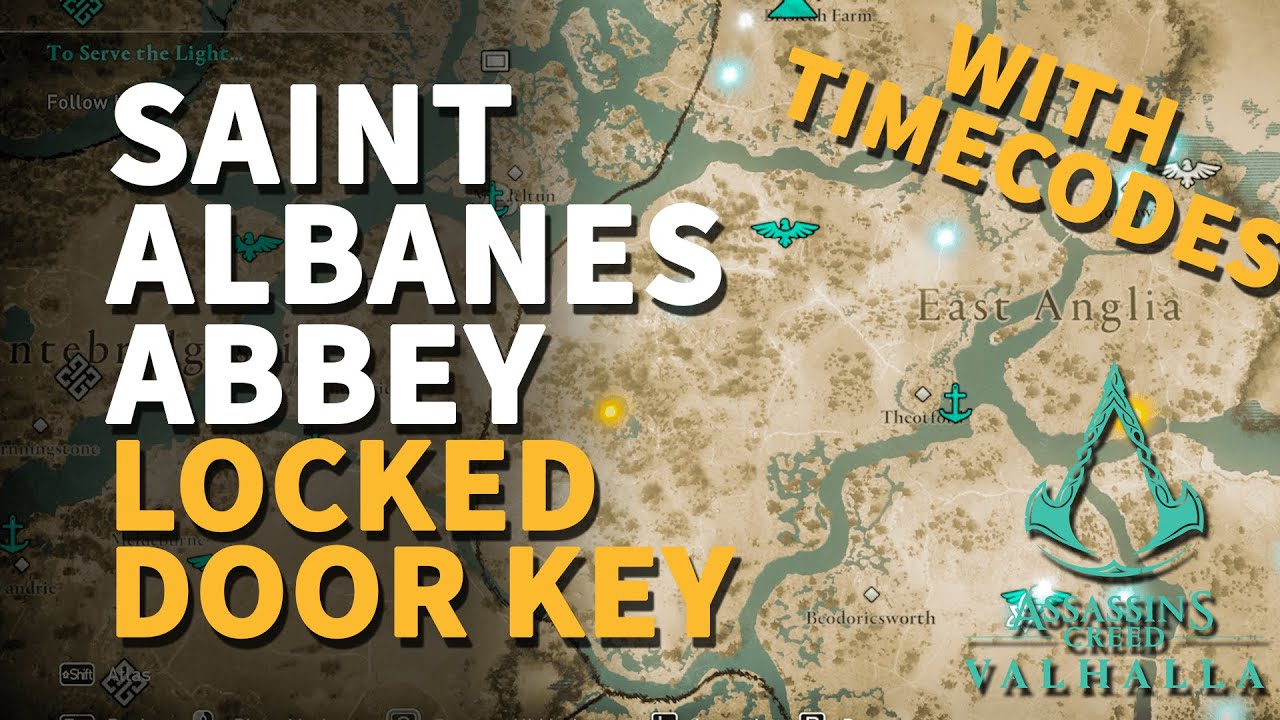 Saint Albanes Abbey Cell Key Locked Door Assassin's Creed Valhalla Chest Bug