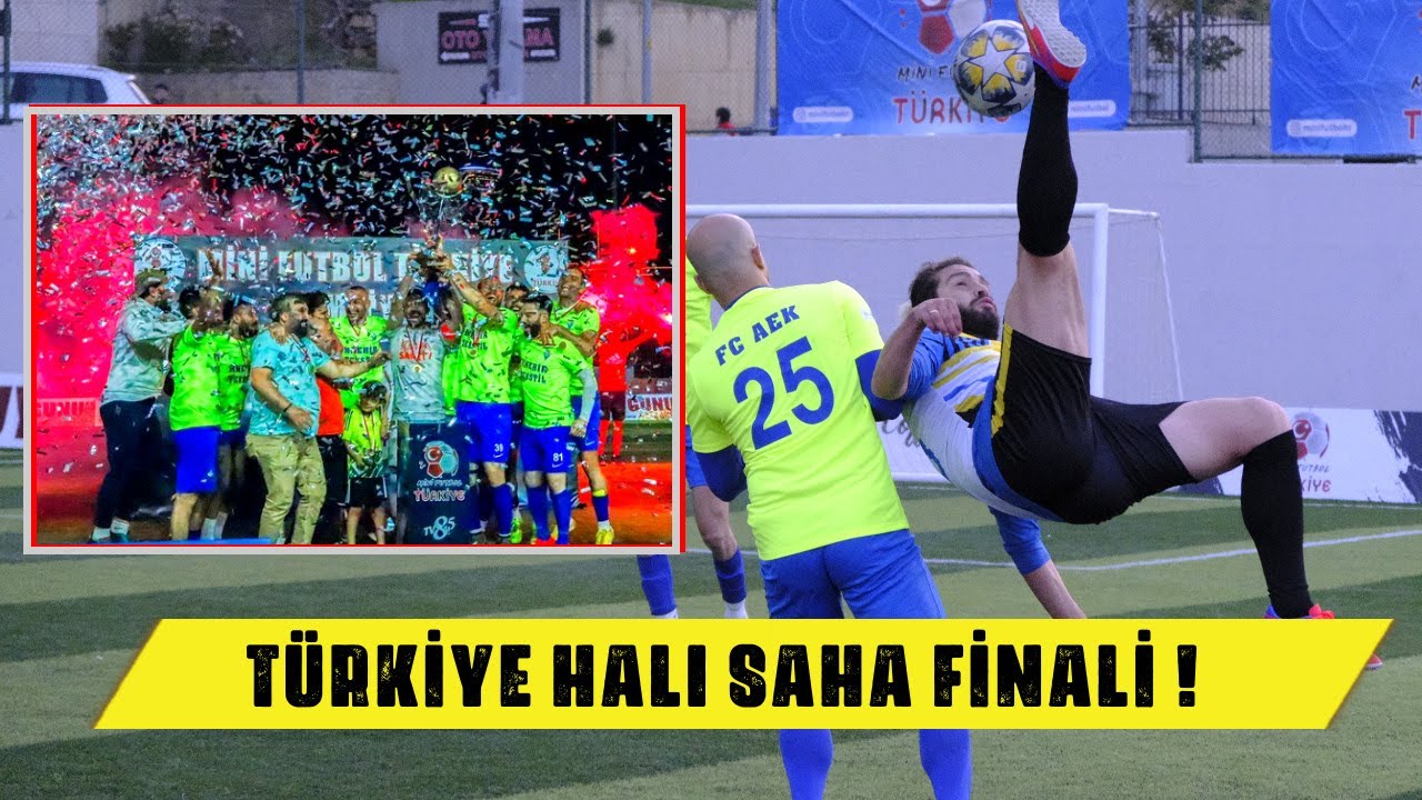 Türkiye Halı Saha Final Maçına Harika Goller ,  Kurtarışlar, Kavgalar Damga Vurdu ! Futbol Maç Özeti
