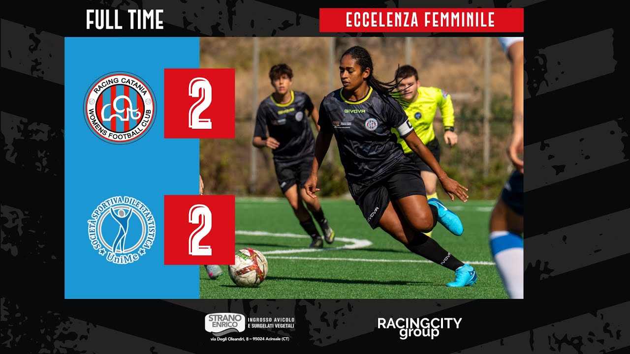 HIGHLIGHTS | Racing Catania vs UniMe 2-2 - Eccellenza Femminile Sicilia