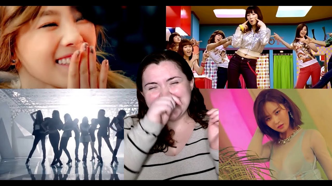 FIRST TIME REACTING TO GIRLS GENERATION! GIRLS GENERATION 'GEE/I GOT A BOY’ MVs & MORE | REACTION