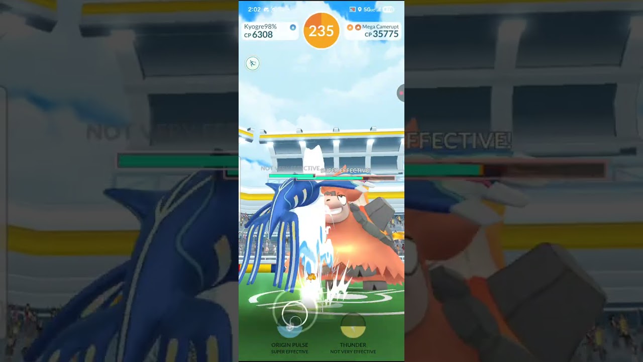 Mega Camerupt solo