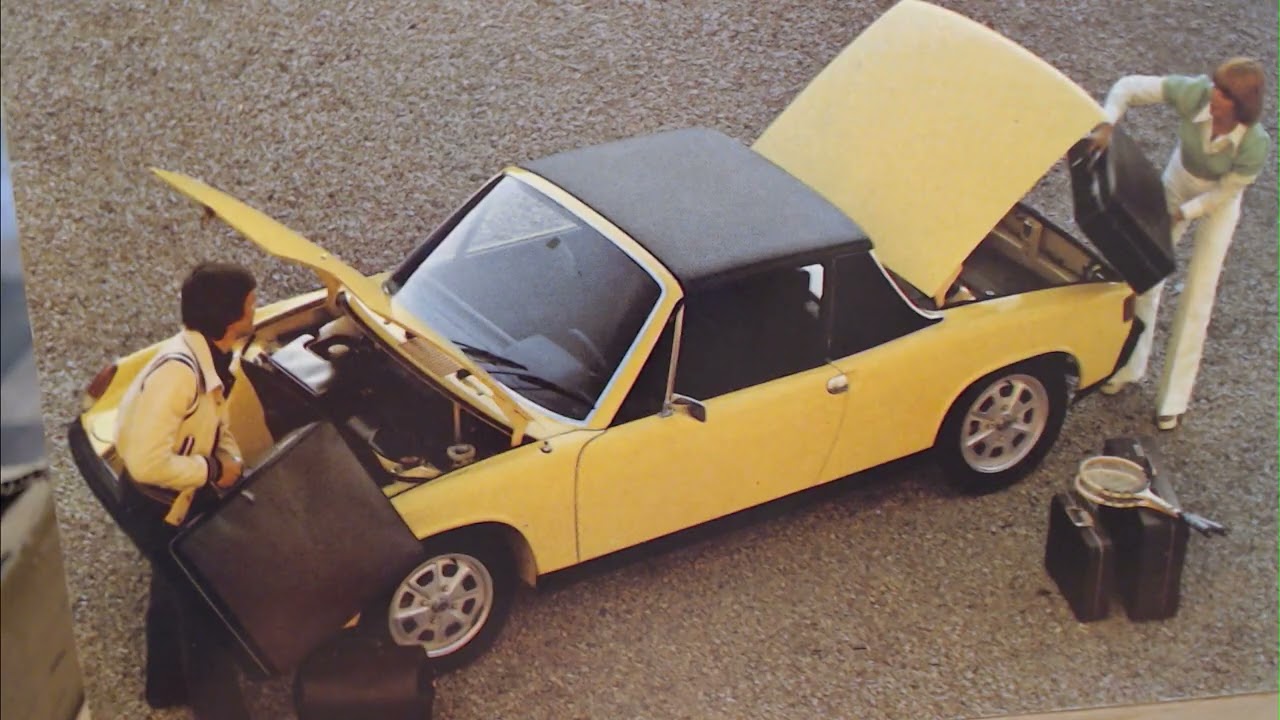 Обзор брошюры VW-Porsche 914 1974 года | Легенда 70-х с двигателем средней компоновки
