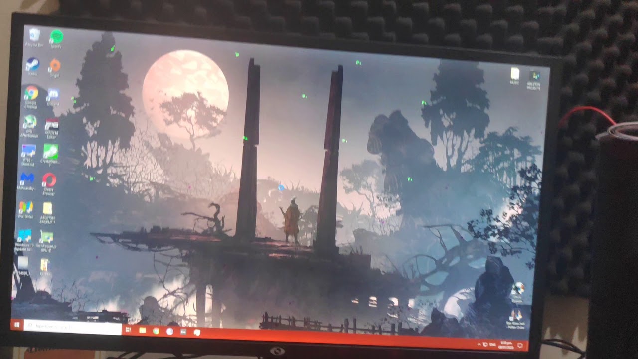 (MONITOR) SCREEN ARTIFACTS