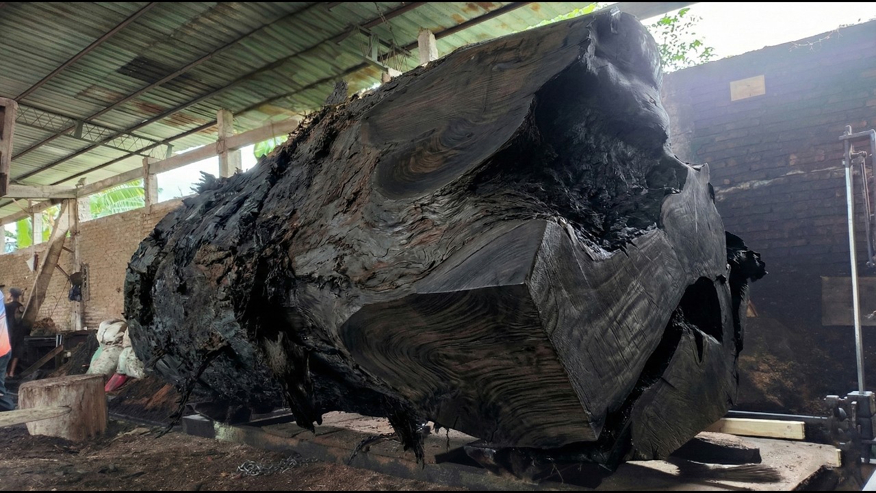 Trembesi Log Transformation – From Forest to Beautiful Table